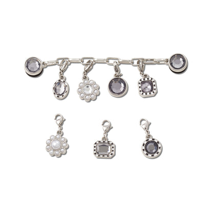 Silver Adjustable Charm Chain
