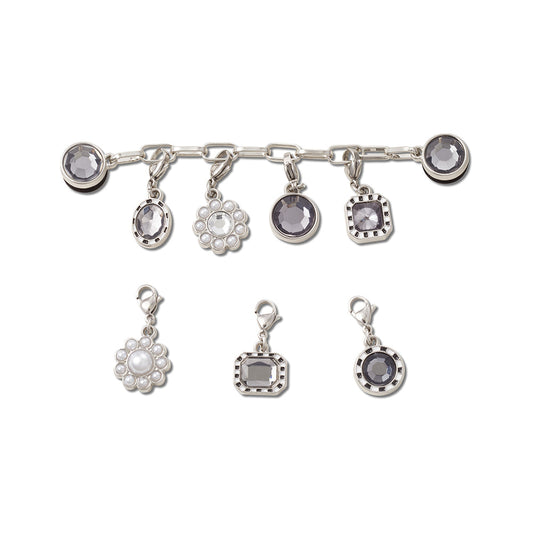 Silver Adjustable Charm Chain