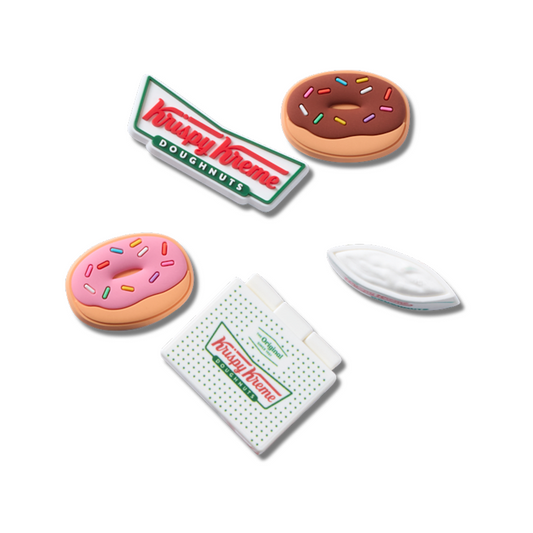 Krispy Kreme Crocs 5 Pack