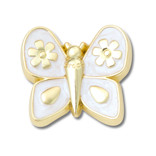 Gold Pearlized Butterfly