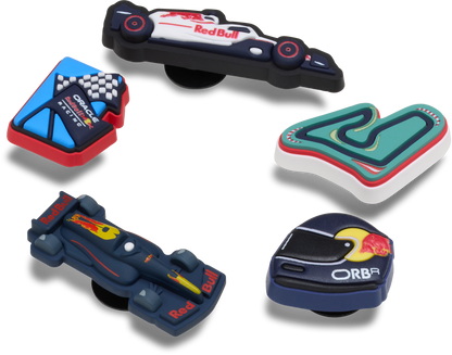 Oracle Red Bull Racing Crocs 5 Pack Jibbitz