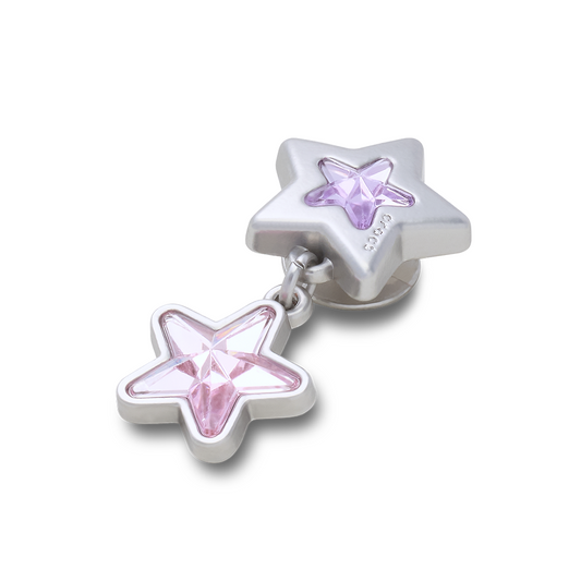 Purple and Pink Star Dangle
