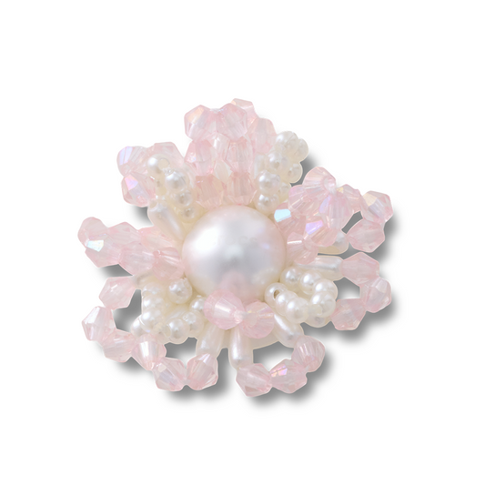 Beaded Pearl Flower