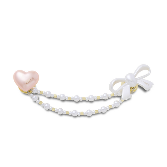 Heart and Bow Chain