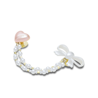 Heart and Bow Chain
