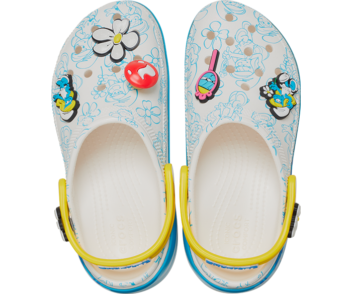 Smurfs Platform Clog