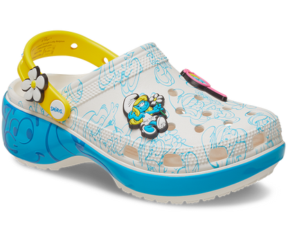 Smurfs Platform Clog