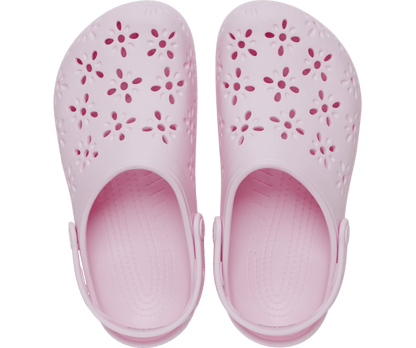 Classic Floral Cut-Out Clog