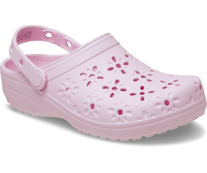 Classic Floral Cut-Out Clog