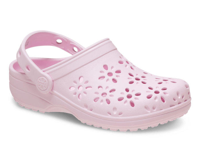 Kids' Classic Floral Cut-Out Clog