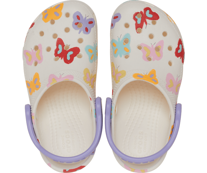 Toddler Classic Butterfly Graphic Clog