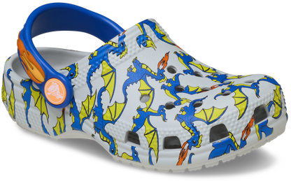 Toddler Classic Dragon Graphic Clog