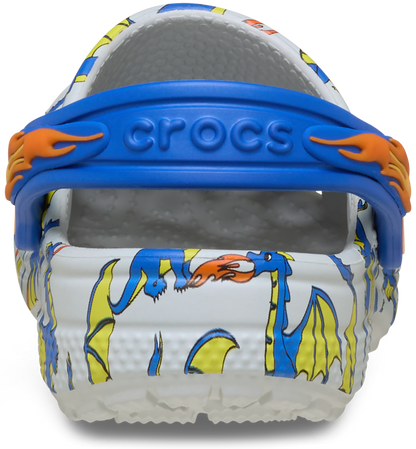 Toddler Classic Dragon Graphic Clog