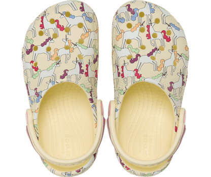 Toddler Classic Unicorn Graphic Clog