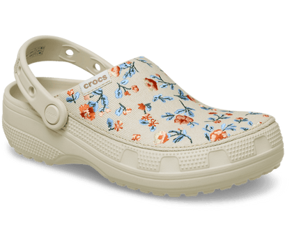 Classic Crafted Marble Floral Clog