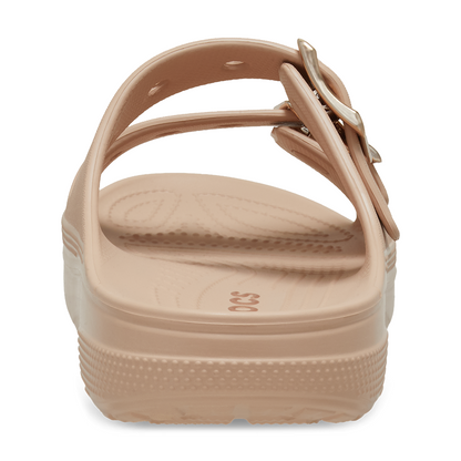 Women's Metallic Buckle Saturday Sandal