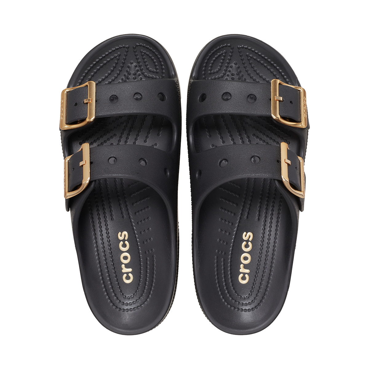 Women's Metallic Buckle Saturday Sandal