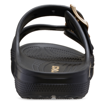 Women's Metallic Buckle Saturday Sandal