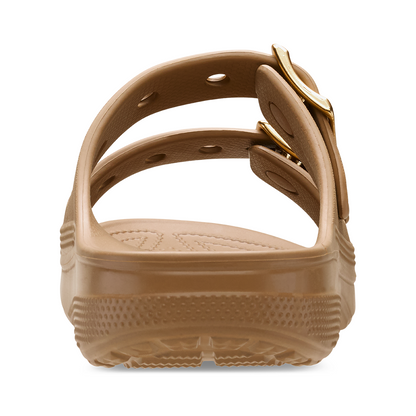 Women's Metallic Buckle Saturday Sandal