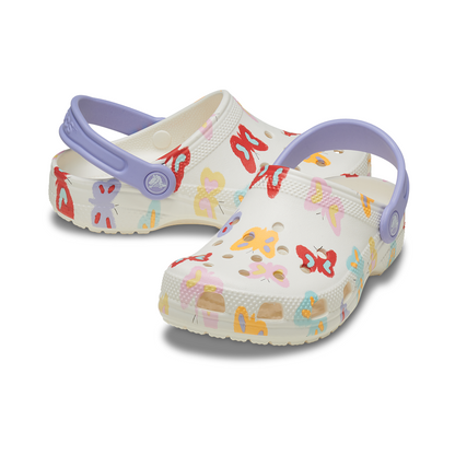 Toddler Classic Butterfly Graphic Clog