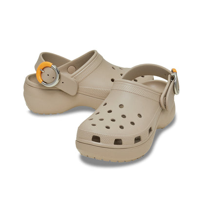 Women's Classic Platform Dipped Buckle Clog