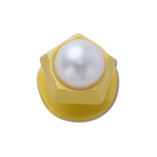Gold Pentagon Pearl