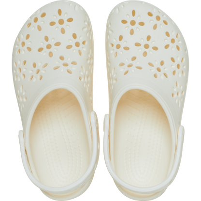 Kids' Classic Floral Cut-Out Clog